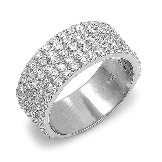 Silver CZ Ring
