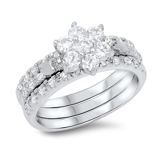 Silver CZ Ring