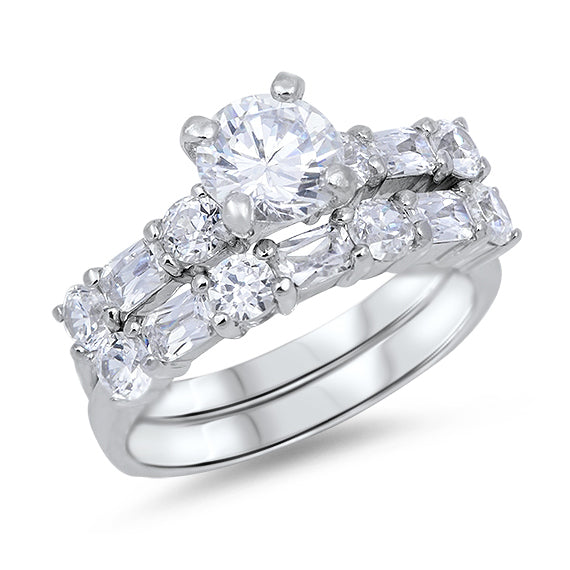 Silver CZ Ring