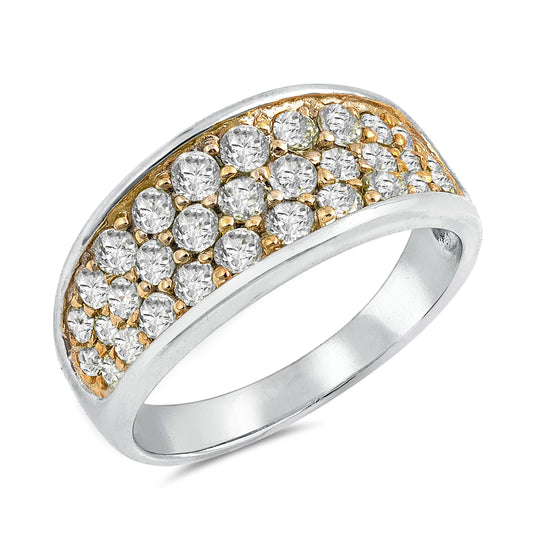 Silver CZ Ring