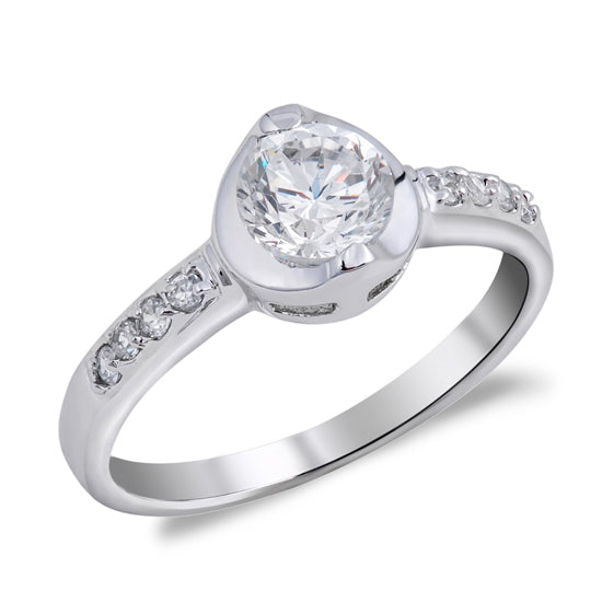 Silver CZ Ring