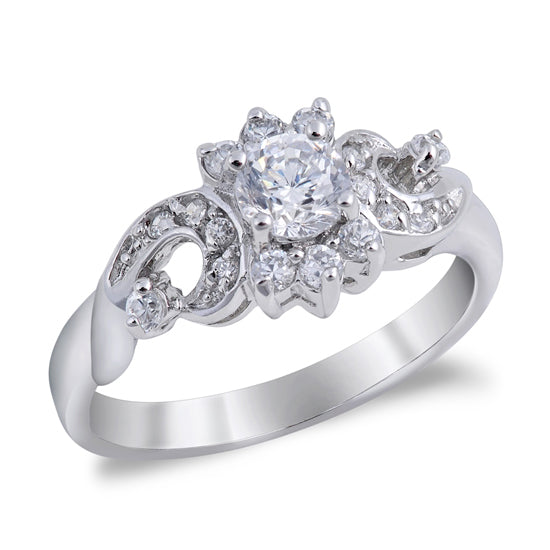 Silver CZ Ring