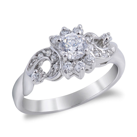 Silver CZ Ring