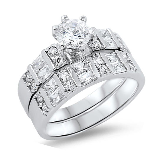 Silver CZ Ring