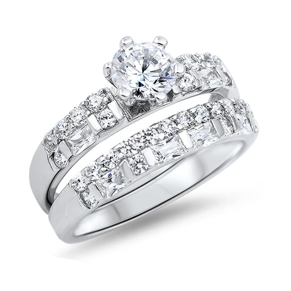Silver CZ Ring