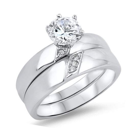 Silver CZ Ring
