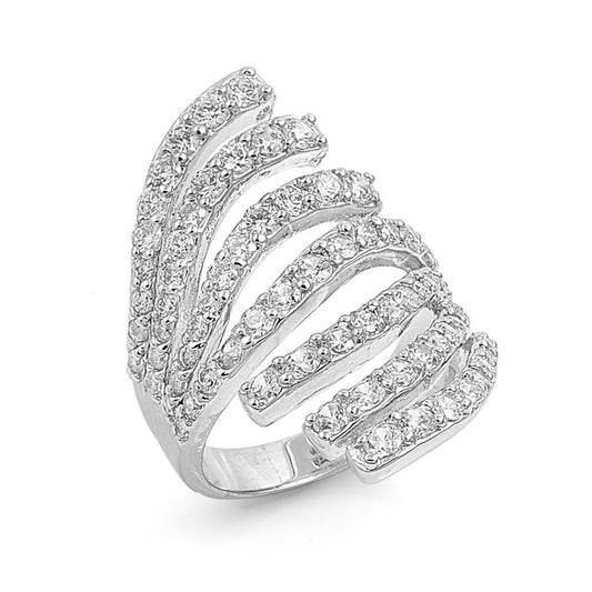 Silver CZ Ring