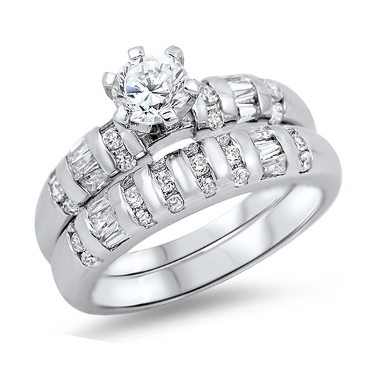 Silver CZ Ring