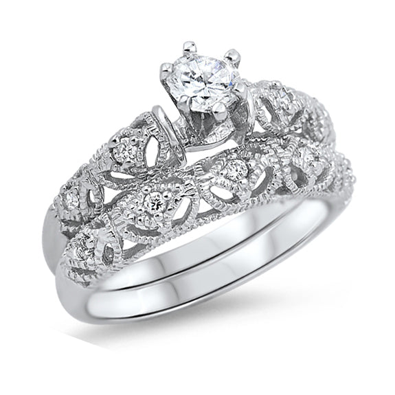 Silver CZ Ring