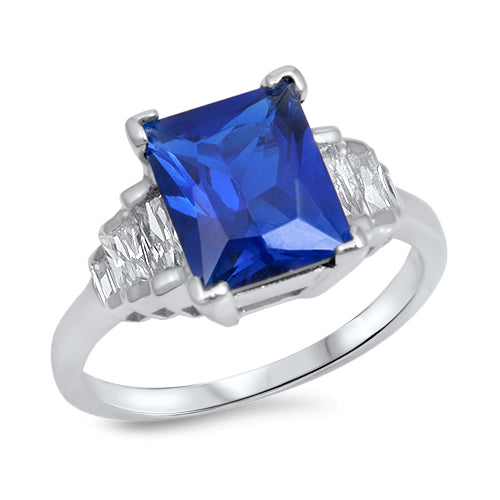 Silver CZ Ring