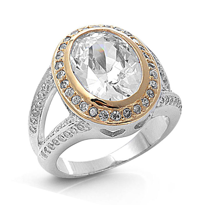 Silver CZ Ring