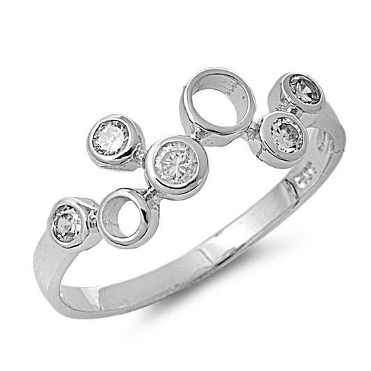 Silver CZ Ring