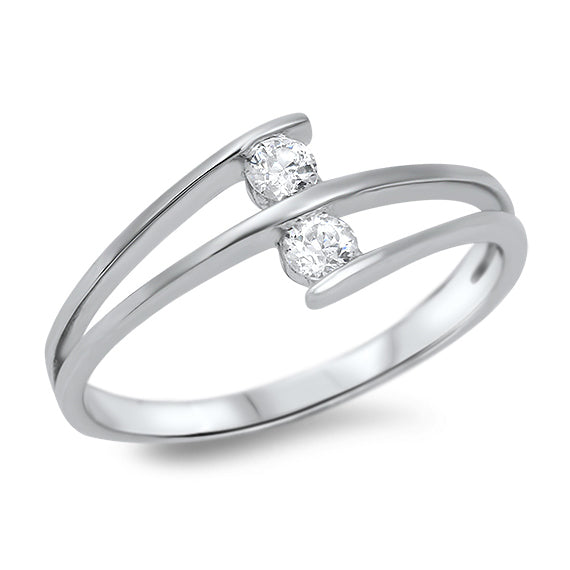 Silver CZ Ring