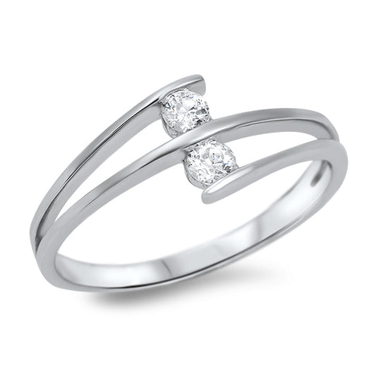 Silver CZ Ring