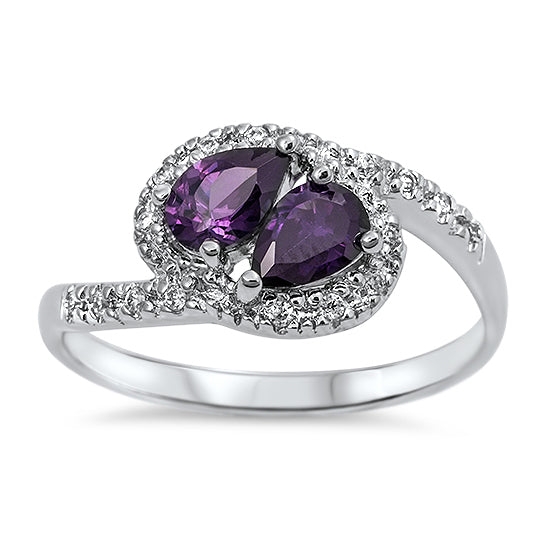 Silver CZ Ring