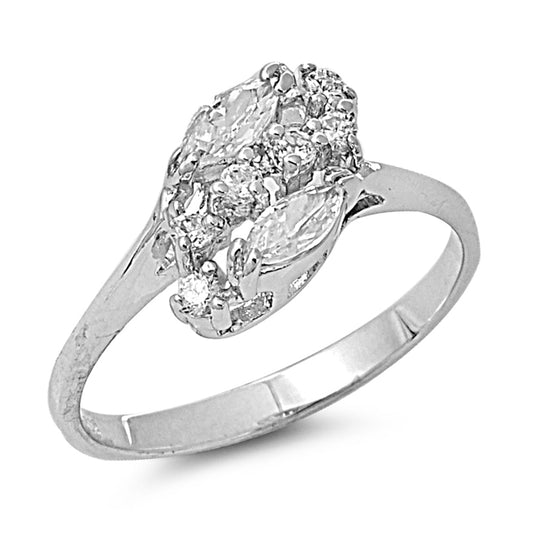 Silver CZ Ring