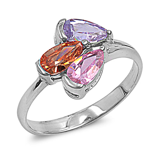 Silver CZ Ring
