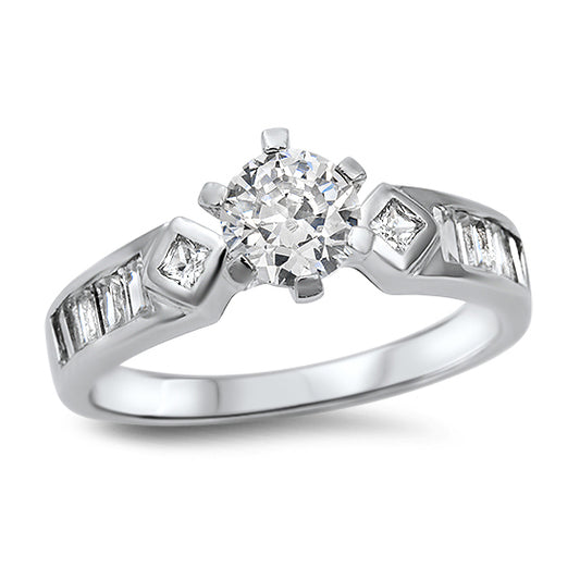 Silver CZ Ring