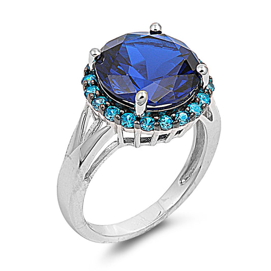 Silver CZ Ring