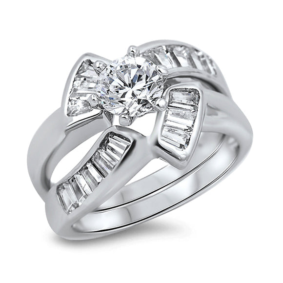 Silver CZ Ring