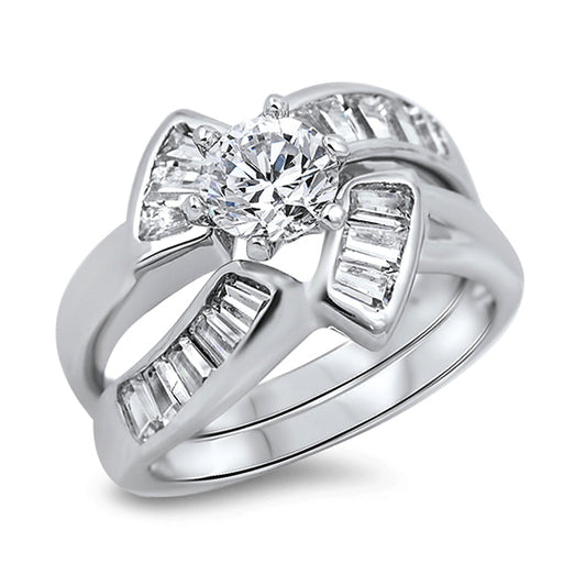 Silver CZ Ring