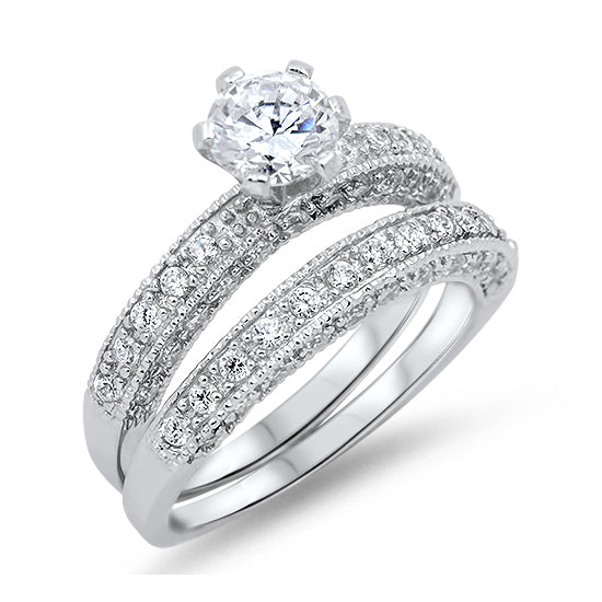 Silver CZ Ring