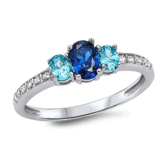 Silver CZ Ring