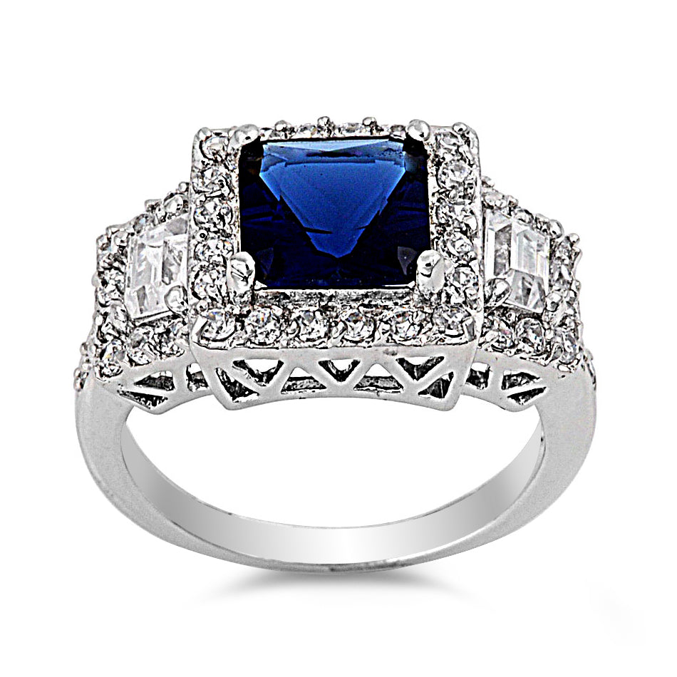 Silver CZ Ring