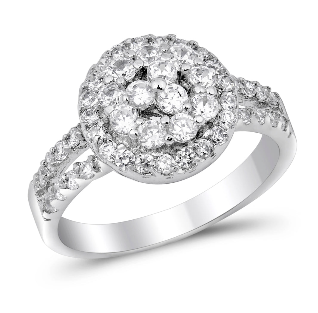 Silver CZ Ring