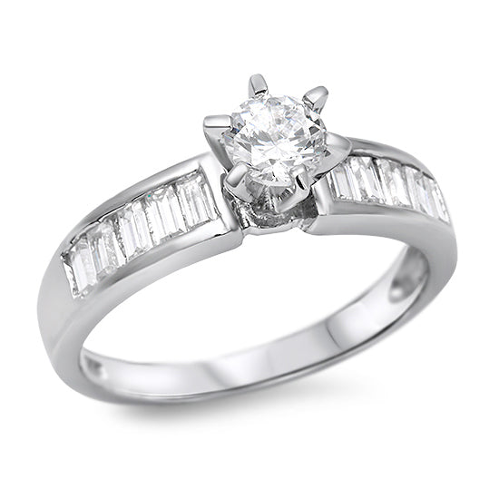 Silver CZ Ring