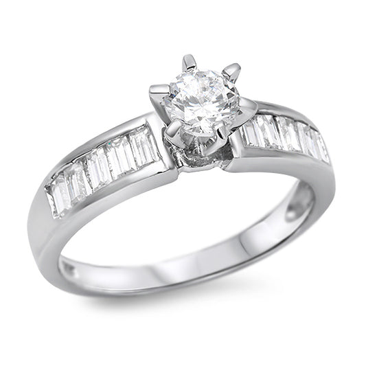 Silver CZ Ring