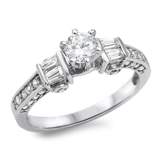 Silver CZ Ring