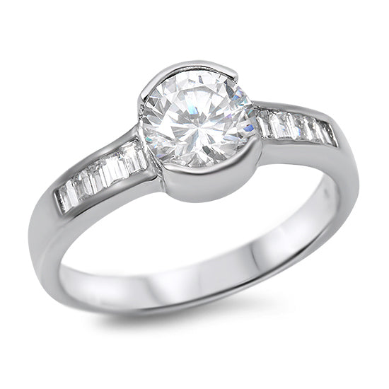 Silver CZ Ring