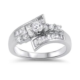 Silver CZ Ring