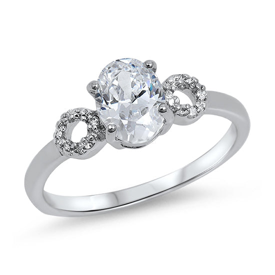 Silver CZ Ring