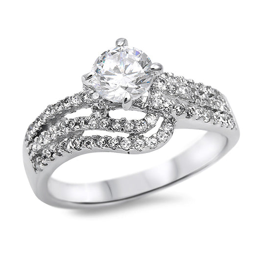Silver CZ Ring