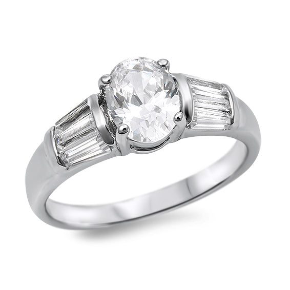 Silver CZ Ring