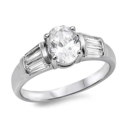 Silver CZ Ring