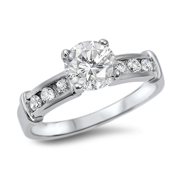 Silver CZ Ring