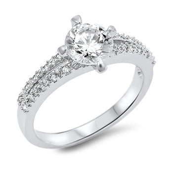 Silver CZ Ring