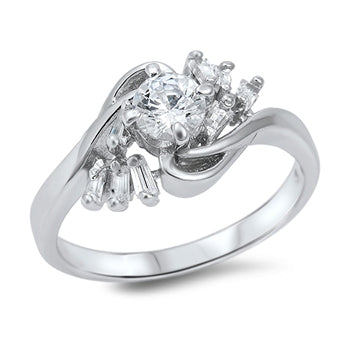 Silver CZ Ring