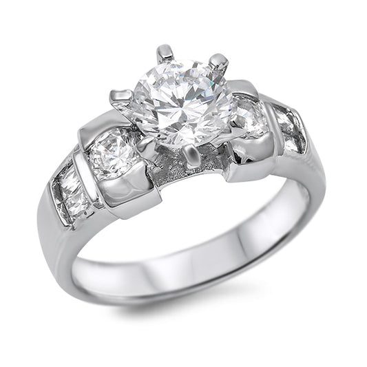 Silver CZ Ring