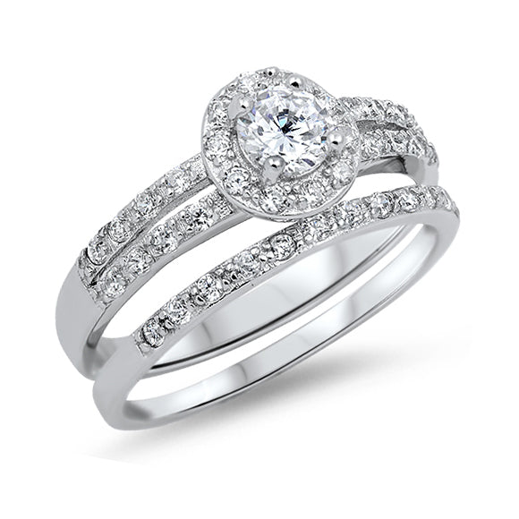 Silver CZ Ring