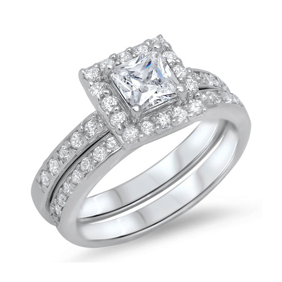 Silver CZ Ring