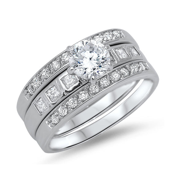 Silver CZ Ring