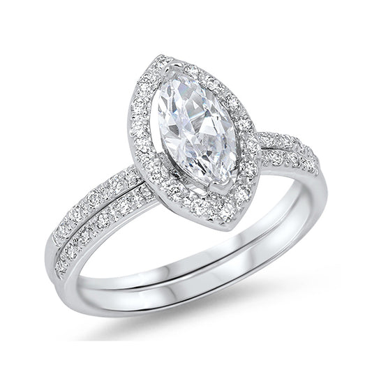 Silver CZ Ring