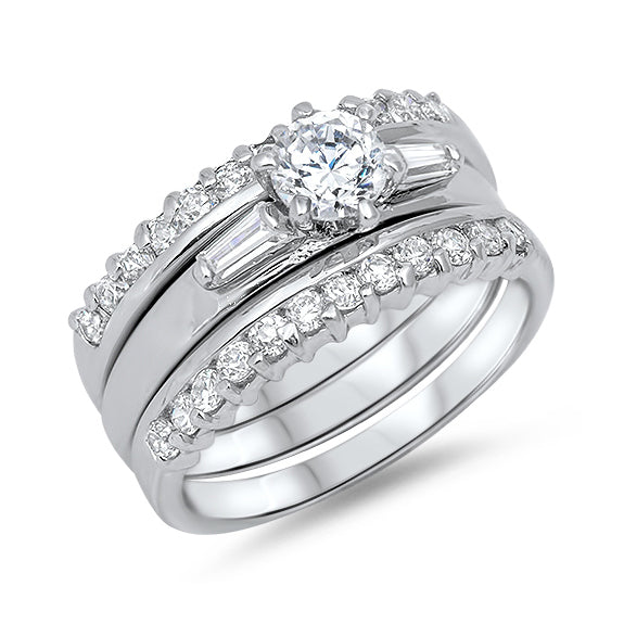 Silver CZ Ring