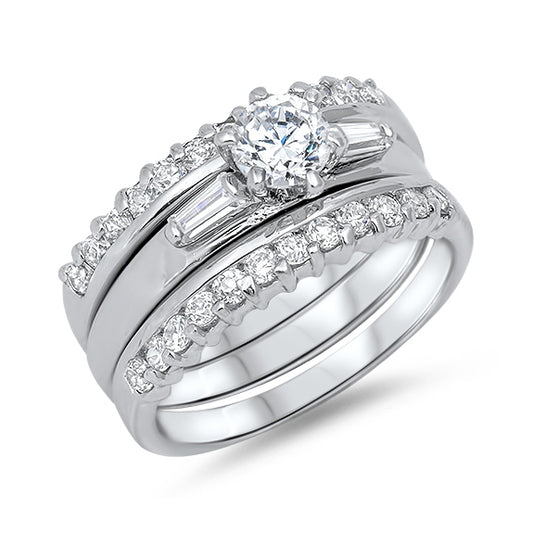 Silver CZ Ring