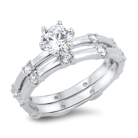 Silver CZ Ring