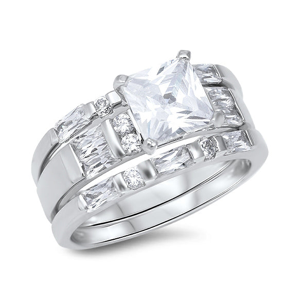 Silver CZ Ring